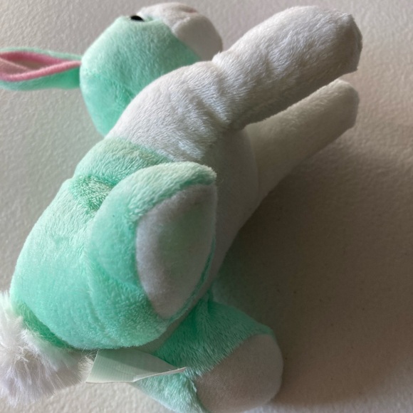 Plush Stuffed Toy Cuddly Cousins Hopping Bunny 7” Long - Picture 6 of 9